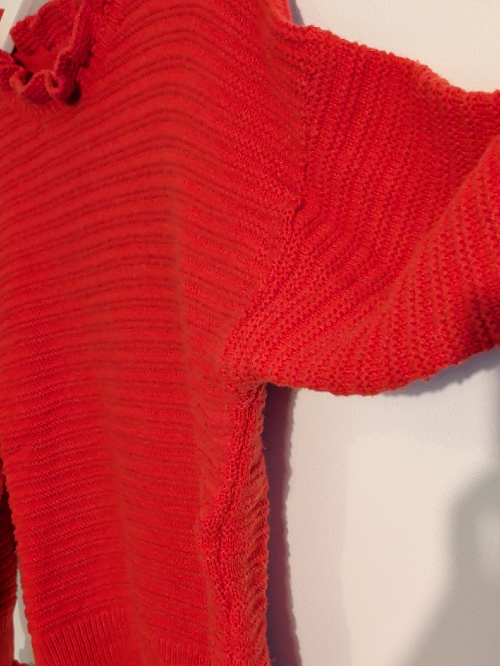 MADEWELL ruffle neck pullover sweater - size large - Picture 7 of 10